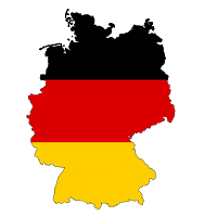 Deutschland Karte Flagge