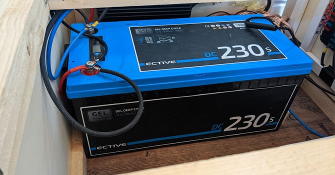 Ective Gel-Batterie 12v 230Ah